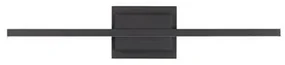 Aplica LED pentru oglinda / tablou AZURE negru L-60,5cm