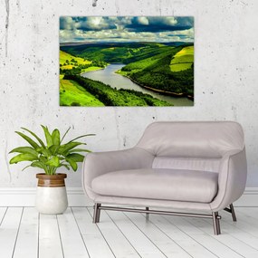 Tablou - Peisaj verde (90x60 cm)