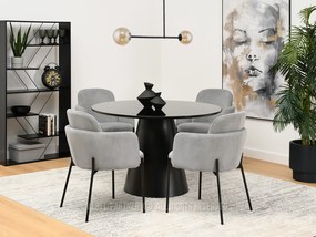 Scaun Omar (gri + negru). 1111235