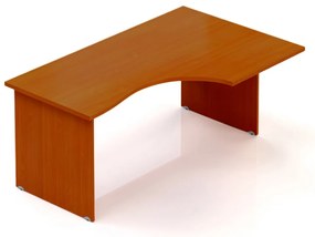 Masa ergonomica Visio 160 x 100 cm, dreapta, cires