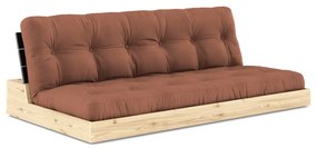 Canapea cărămizie extensibilă 196 cm Base – Karup Design