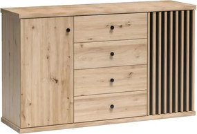 Comoda KOLI C-4, stejar artisan