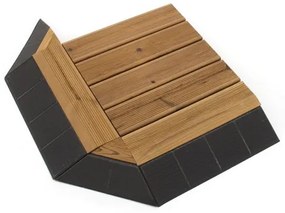 Podele din lemn Linea CombiWood 40 x 40 x 6,5 cm, lemn natural