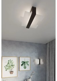 Aplică LED HERA 1xE27/7,5W/230V wenge Brilagi
