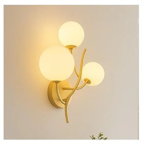 Aplică LED Brilagi MISTEL 3xG9/3W/230V auriu/alb