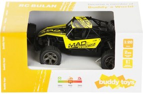 Mașină Buddy Toys BRC 20.421 RC cutelecomandă, galben