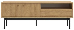 Dulap TV Oscar O4  (hikor natural + negru). 1100512