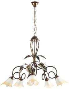 Lustră pe lanț MIRANDA 5xE14/6W/230V ONLI