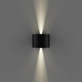 APLED - LED Aplică perete exterior OVAL 2xLED/3W/230V IP65