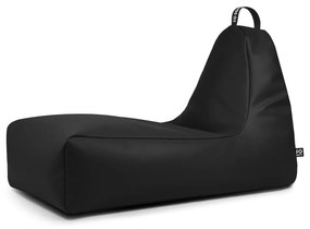 Fotoliu bean bag negru cu tapițerie din imitație de piele Chill XXL – So Soft?