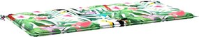 vidaXL Pernă bancă de grădină, multicolor, 100x50x4 cm, textil oxford