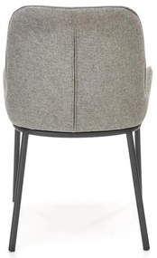 Scaun de bucaterie Bellamy, gri/negru