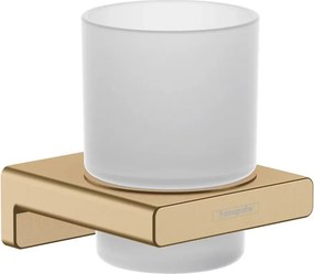 Suport periute de dinti Hansgrohe AddStoris bronz periat