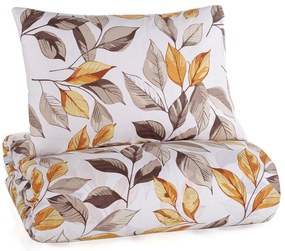 Lenjerie de pat din bumbac 4Home Autumn Leaves ,140 x 200 cm, 70 x 90 cm