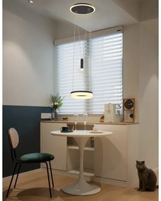 Lustră LED dimabilă pe cablu Wofi 6054-302 JESSE LED/15,5W/230V negru