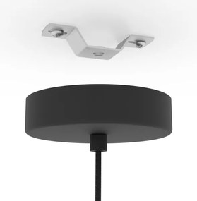 Lustră pe cablu MASETA 1xE27/40W/230V neagră Eglo 99633