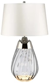 Lampă LED de masă Elstead LENA-TL-S-SMOKE-OWSS LENA 1xE27/60W/230V+1xGU10/7W alb