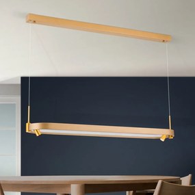 Lustra LED suspendata design modern GRACE aurie