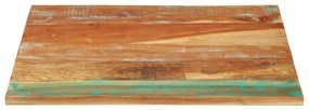 286060 vidaXL Blat masă dreptunghiular 70x80 cm lemn masiv reciclat 25-27 mm