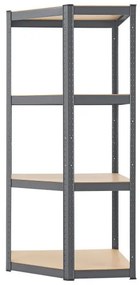 Juskys Raft de colt - 160x75x40-75 cm gri
