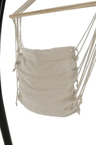 Scaun balansoar suspendabil, alb, PLATO NEW