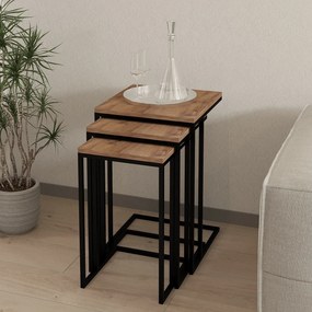 Masă de cafea Stoli Atlantic, 3 buc