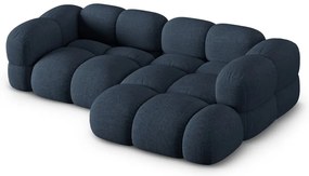 Colțar albastru închis (cu colț pe partea dreaptă/cu șezlong) Loretto – Cosmopolitan Design