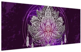 Tablou - Lotus (120x50 cm)