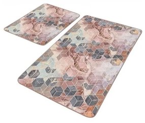 Covorașe de baie 2 buc. din catifea 60x100 cm – Mila Home