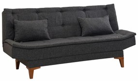 Set Canapea si Fotoliu Extensibile Santo, Antracit