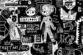 Tablou - Graffiti (90x60 cm)