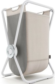 Simplehuman Coș de rufe pliabil X-Frame, bejz