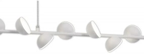 Lustra LED design modern ADN alb Line