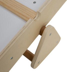 Montessori Triunghiul Pikler 3în1, natural/mix de culori, OPRIN