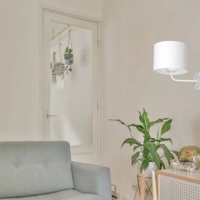 Lampă de perete ARDEN 1xE27/60W/230V alb
