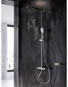 Coloana de dus cu termostat crom Ferro, Trevi Crom