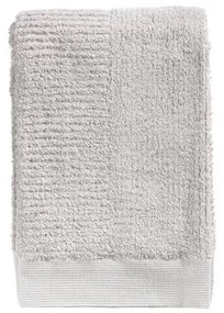 Prosop din bumbac 100 % Zone Classic, 70 x 140 cm, gri deschis