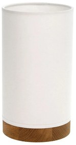 Spot-Light DO70881174 - Lampă de masă FIRE 1xE27/25W/230V stejar/alb