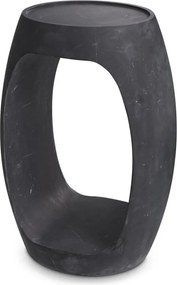 Masuta laterala design LUX Clipper high, negru 115369 HZ