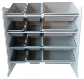 Organizator de jucării pentru copii XXL în gri