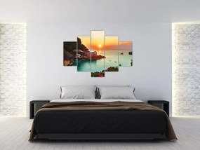 Tablou cu plaja frumoasă (150x105 cm)