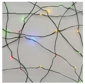 Instalație LED de Crăciun de exterior 75xLED/12,5m IP44 multicolor