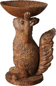 Bol decorativ, din polirasina, Squirrel