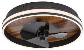 Plafoniera LED cu ventilator si telecomanda Faustine