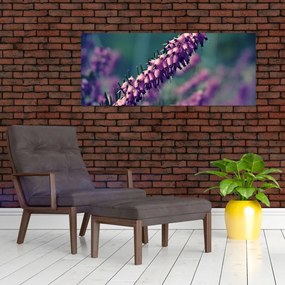 Tablou cu floare violetă (120x50 cm)