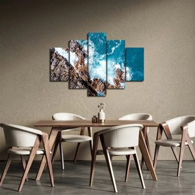 Tablou cu stânci și mare (150x105 cm)