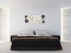 Tablou - Flori de diamant (120x50 cm)