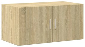 846126 vidaXL Dulap de perete, stejar sonoma, 80x42,5x40 cm, lemn compozit