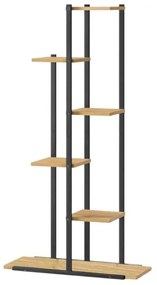 Suport pentru flori – etajeră modernă cu 6 rafturi, 113x60x20 cm