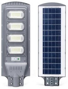 Lampadar LED stradal solar cu senzor LED/200W/3,2V IP65 6500K + telecomandă